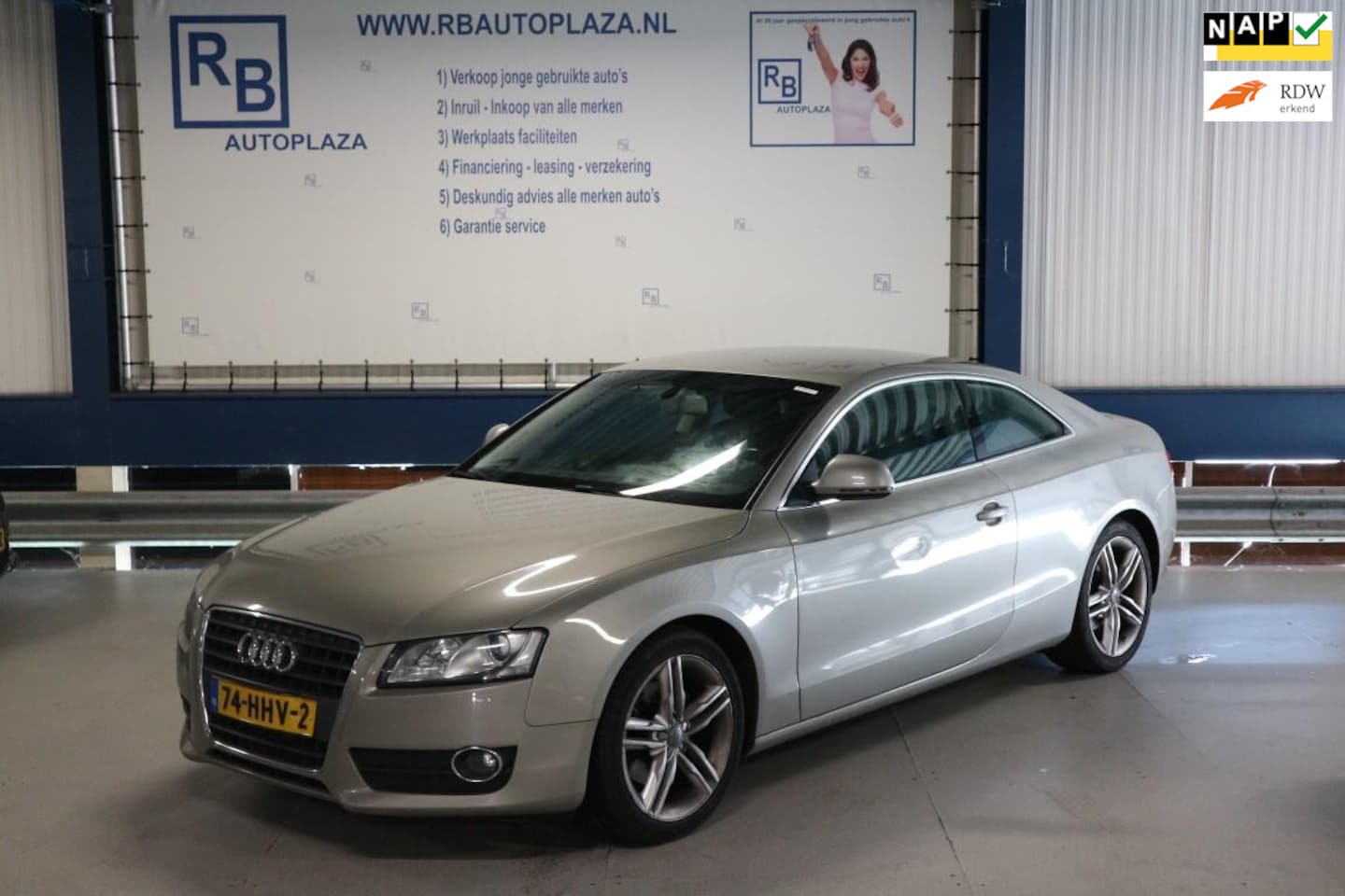 Audi A5 Coupé - 2.0 TFSI Pro Line / Rijdt Top / APK 6 2026 ! ! - AutoWereld.nl