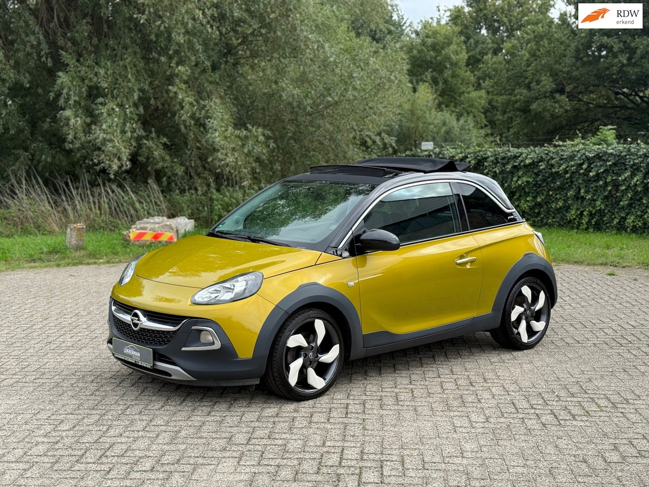 Opel ADAM - 1.0 Turbo Rocks WEINIG KM I SCHUIFDAK I CRUISE I PDC I 116PK - AutoWereld.nl