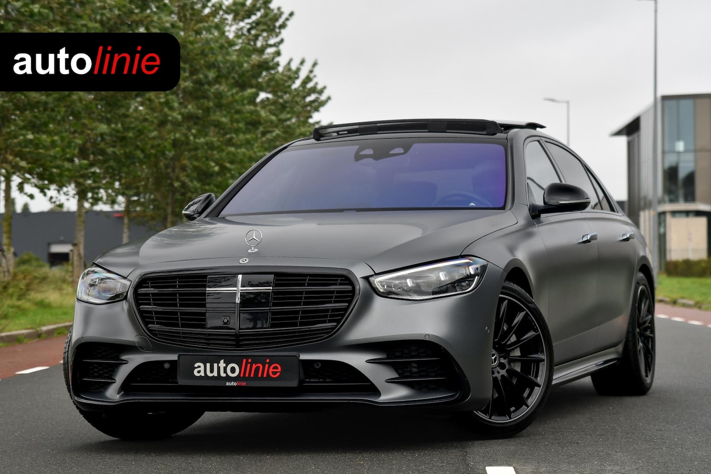 Mercedes-Benz S-klasse - 580 e Lang AMG Line. Nappa, Rear Executive, Chauffeurpakket, Luchtv, Massage, Softcl, Pano - AutoWereld.nl