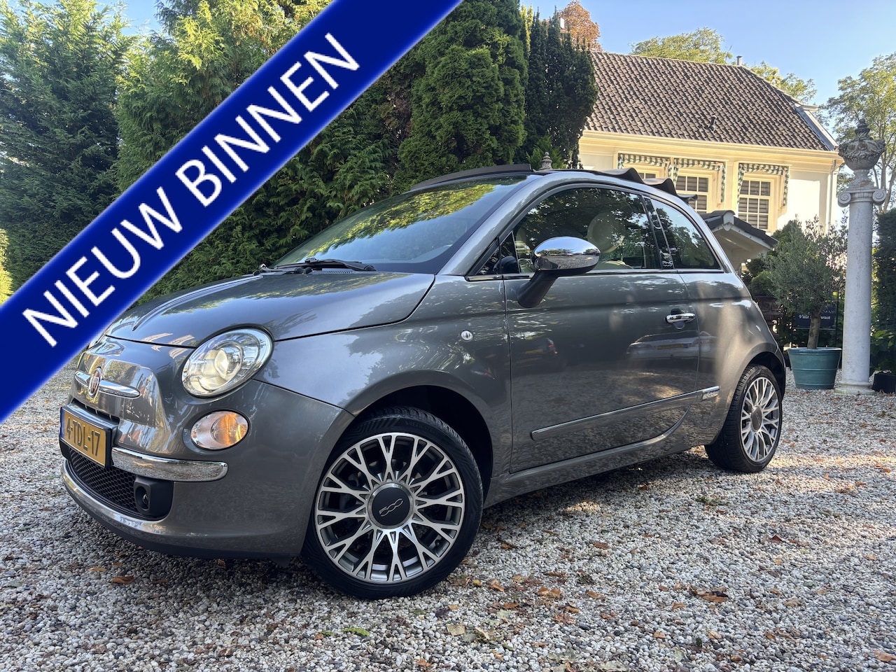 Fiat 500 C - 0.9 TwinAir Rock / Climate Control / Leder / Nieuwstaat - AutoWereld.nl