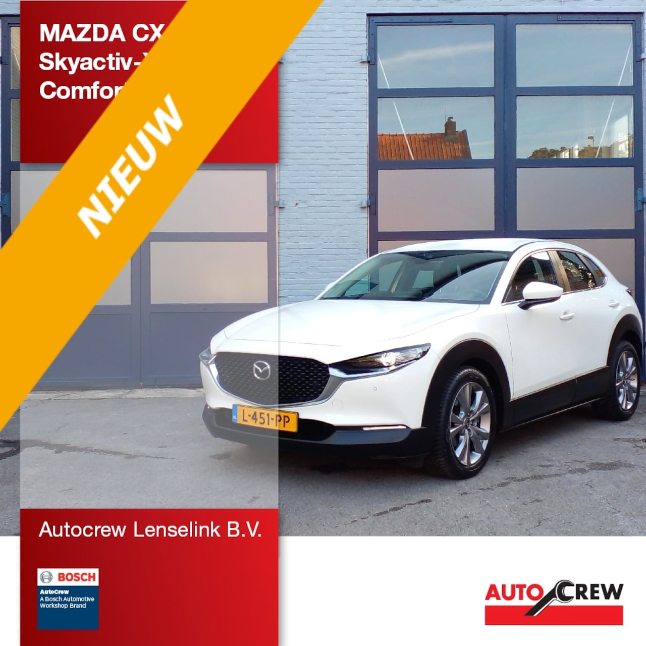 Mazda CX-30 - Skyactiv-X 180pk Comfort | Origineel NL | - AutoWereld.nl