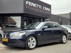 BMW 5-serie - 530i AUT6. LEDER ELEKTR-SCHUIFDAK NAVI AIRCO LMV PDC STOELVERW ETC
