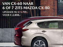 Mazda CX-80 - 2.5 e-SkyActiv PHEV Exclusive-Line | *UPGRADE ACTIE* van € 73.440, - voor € 67.000,