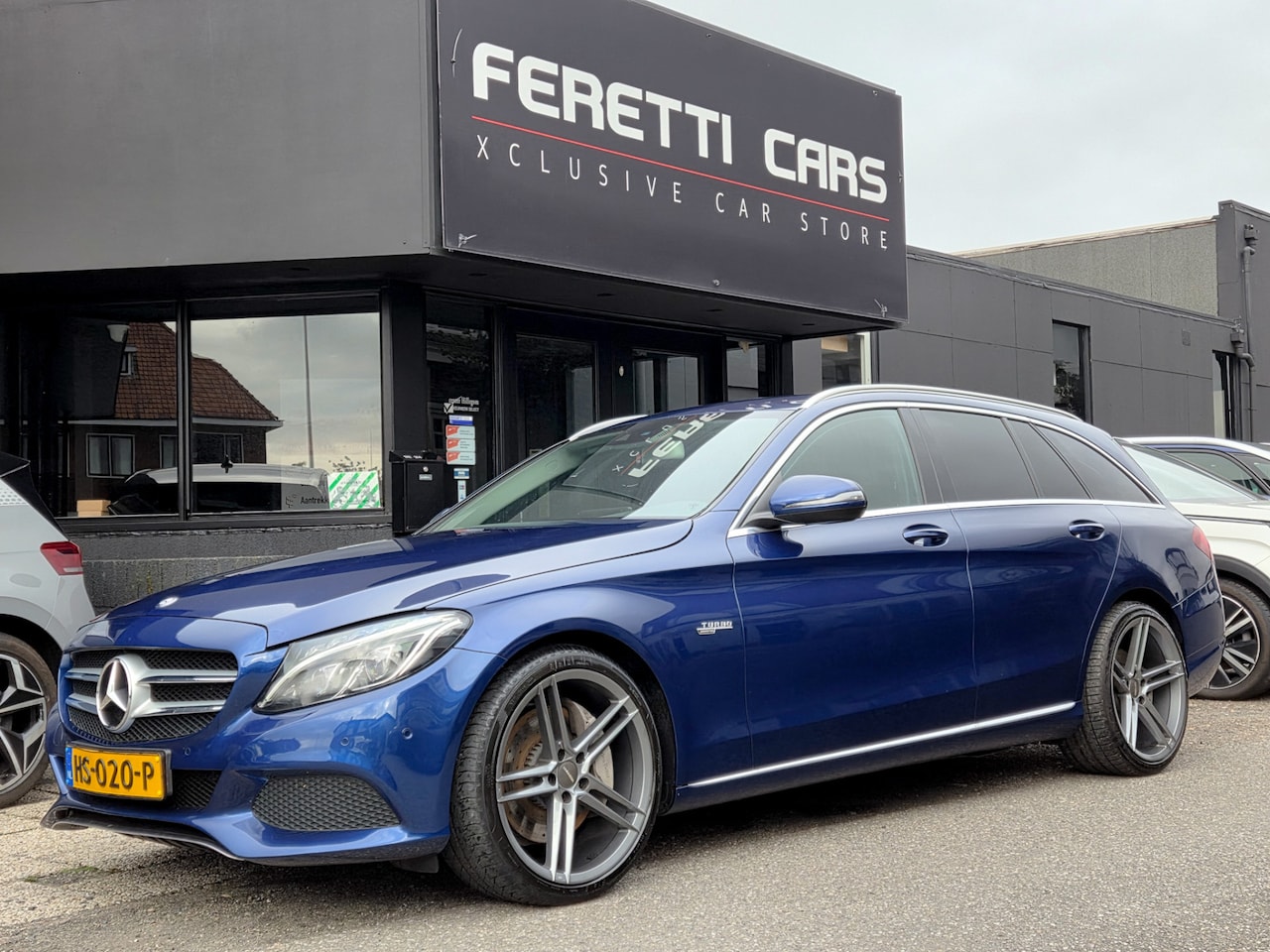 Mercedes-Benz C-klasse Estate - 350E AUT7 LEASE EDITION SPORTSTOELEN CAMERA NAVI 19 INCH-AMG-VELGEN  PDC - AutoWereld.nl