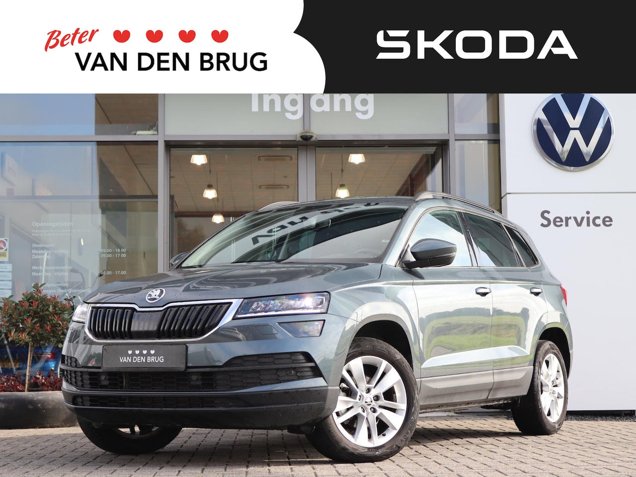 Skoda Karoq - 1.5 TSI 150 pk DSG ACT Ambition | Navigatie | LED | SmartLink | ACC | Stoel + Stuurverwarm - AutoWereld.nl