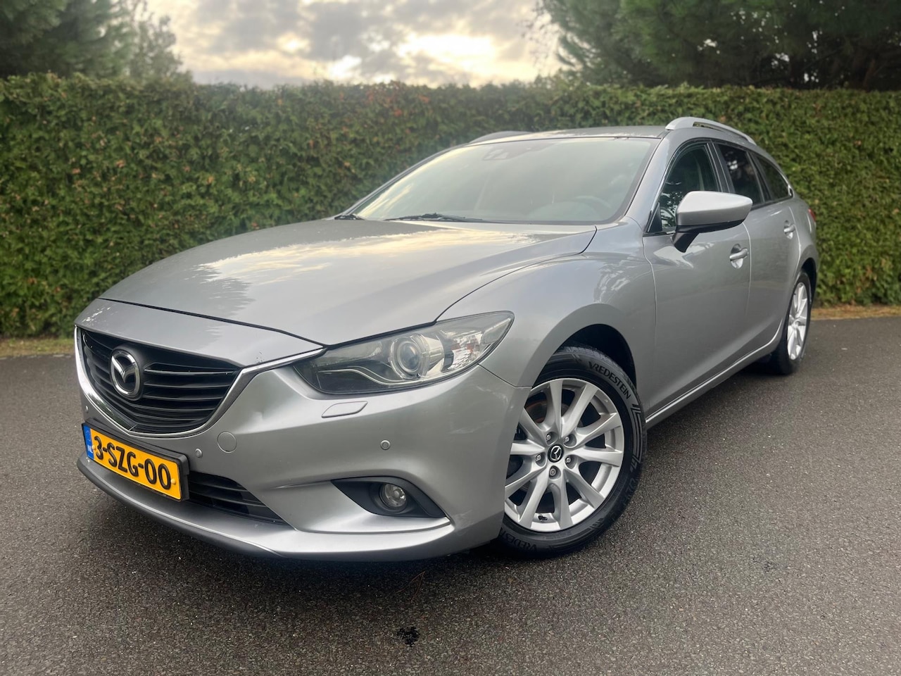 Mazda 6 Sportbreak - 2.2D Skylease+ NAVIGATIE EXPORT EX BPM !! - AutoWereld.nl