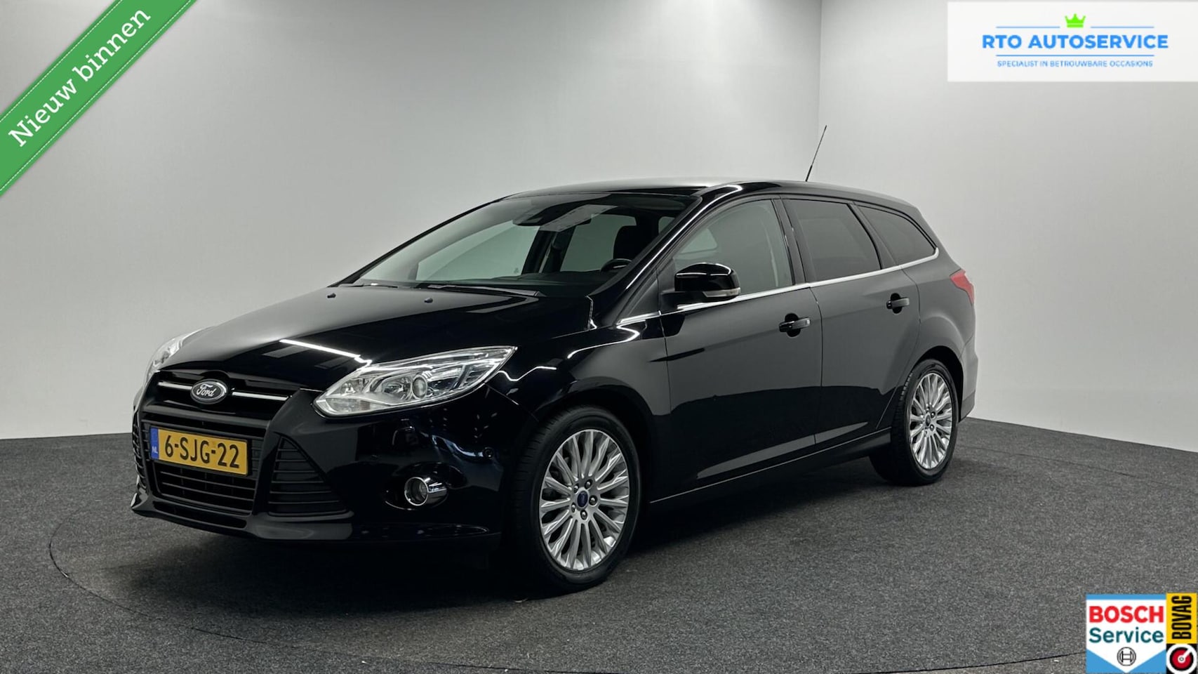 Ford Focus Wagon - 1.0 EcoBoost Titanium CAMERA NAVI ECC LM CRUISE. - AutoWereld.nl