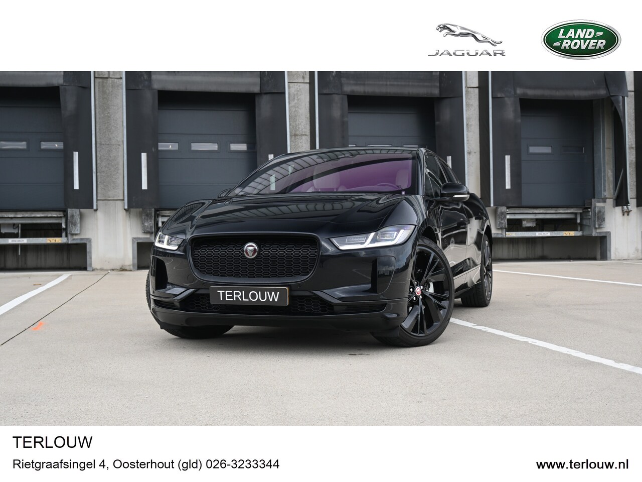 Jaguar I-PACE - EV400 Black | Farallon Pearl Black - AutoWereld.nl