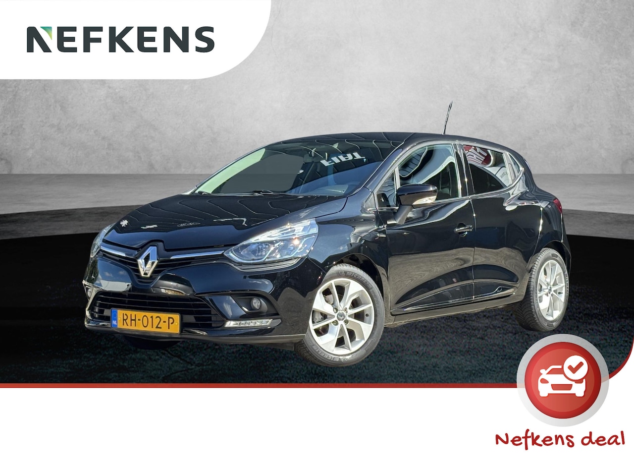 Renault Clio - 90pk Limited Navigatie | Airco | Cruise control | 16'' LM velgen | Parkeersensoren achter - AutoWereld.nl