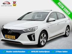 Hyundai IONIQ - Premium EV SoH 91.3% / Leder / Open dak / Warmtepomp / Stoelverwarming en ventilatie /