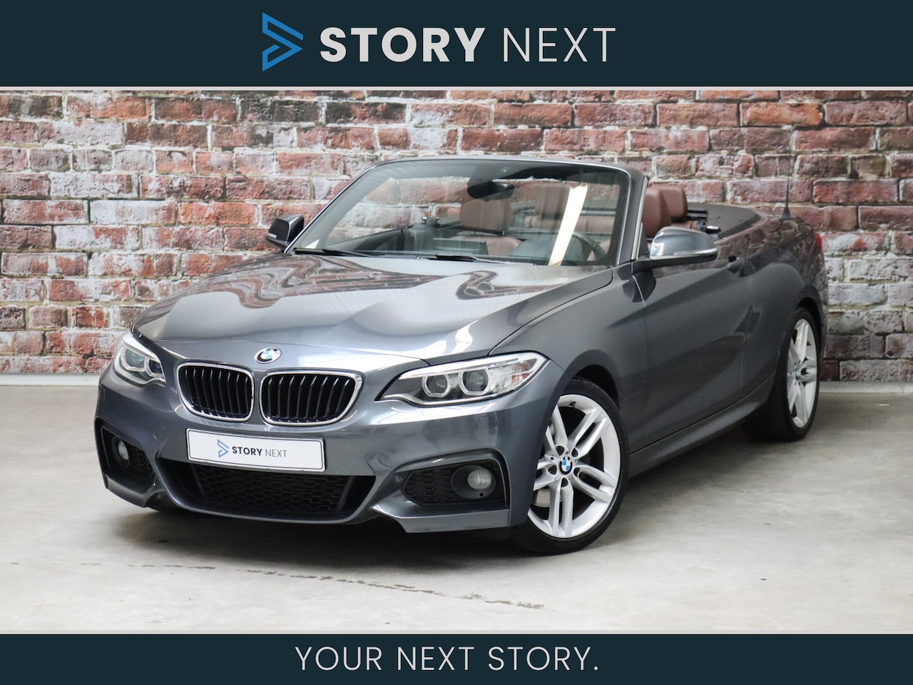 BMW 2-serie Cabrio - 220i High Executive M Sport Pakket Automaat / Navigatie Professional / Trekhaak / Cruise C - AutoWereld.nl