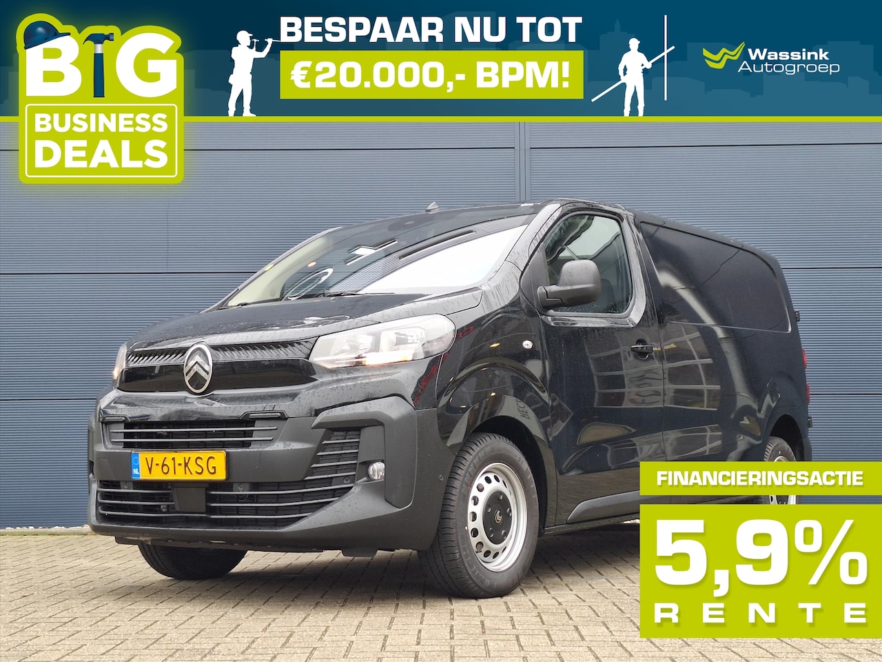 Citroën Jumpy - GB 2.0 BlueHDi 145pk L2 Aut | BPM VRIJ I Houten Afwerking | Camera | Navigatie - AutoWereld.nl