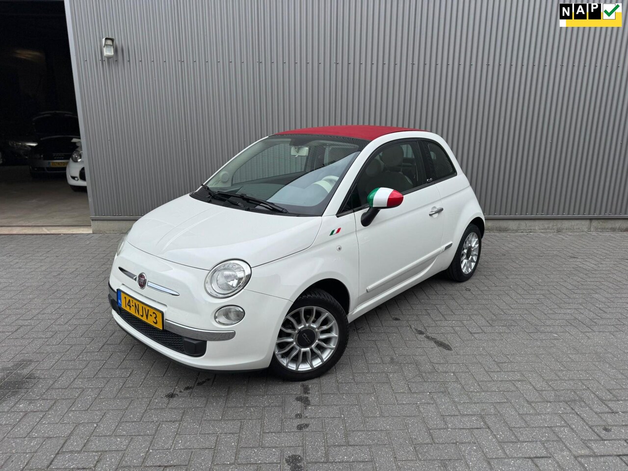 Fiat 500 C - 1.2 Lounge Automaat|PDC|Airco|NAP - AutoWereld.nl