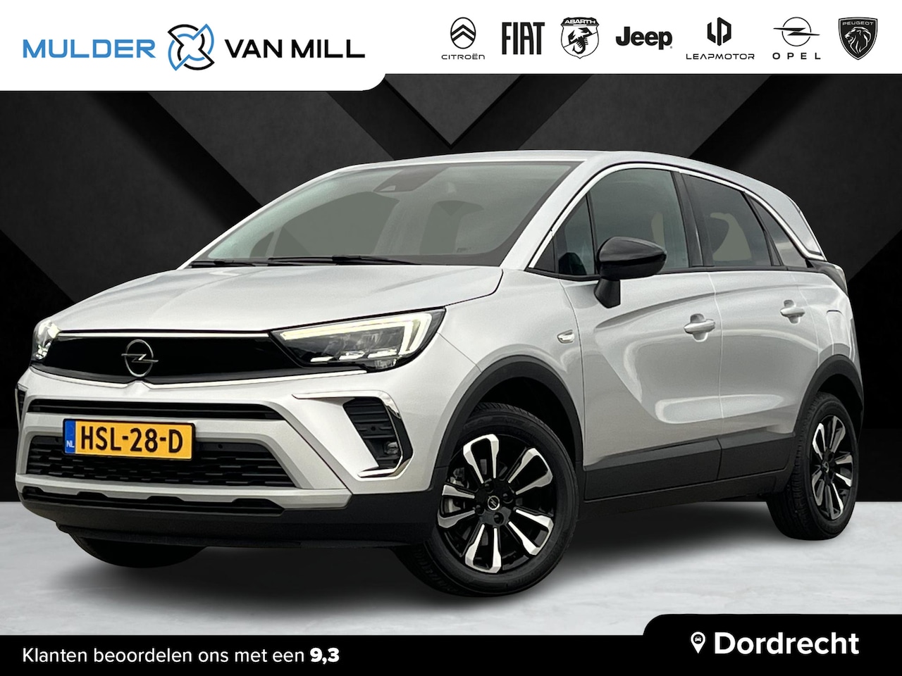 Opel Crossland - Elegance 1.2 Turbo 130pk EAT6 | AGR-STOEL | 180° CAMERA + SENSOREN | WINTER PACK | NAVI PR - AutoWereld.nl