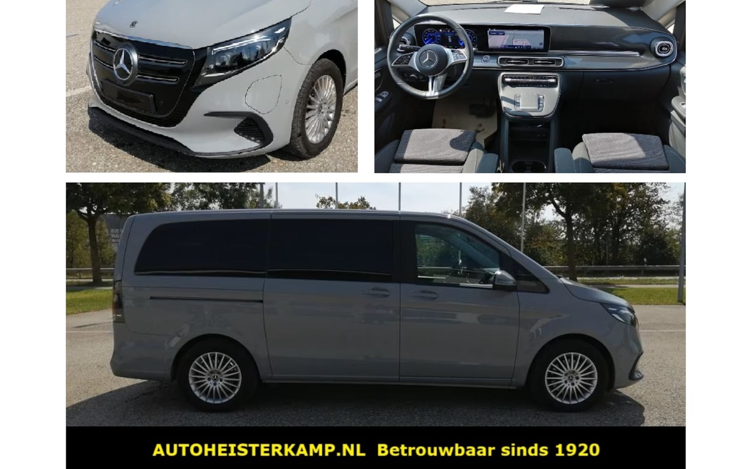 Mercedes-Benz EQV - 300 L2 90 kWh Nieuw Model 7-zitter Distronic LED WideScreen Stoelverwarming Camera - AutoWereld.nl