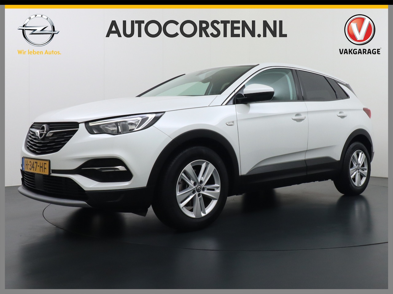 Opel Grandland X - 1.2Turbo 131PK Automaat Apple Carplay Android Auto AGR-Comfort Stoel Navi Ecc Camera Cruis - AutoWereld.nl