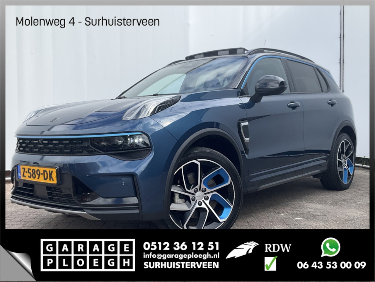 Lynk & Co 01 - 1.5 Plug-in Zwarte Hemel 360°Cam Carplay Pano.dak - AutoWereld.nl