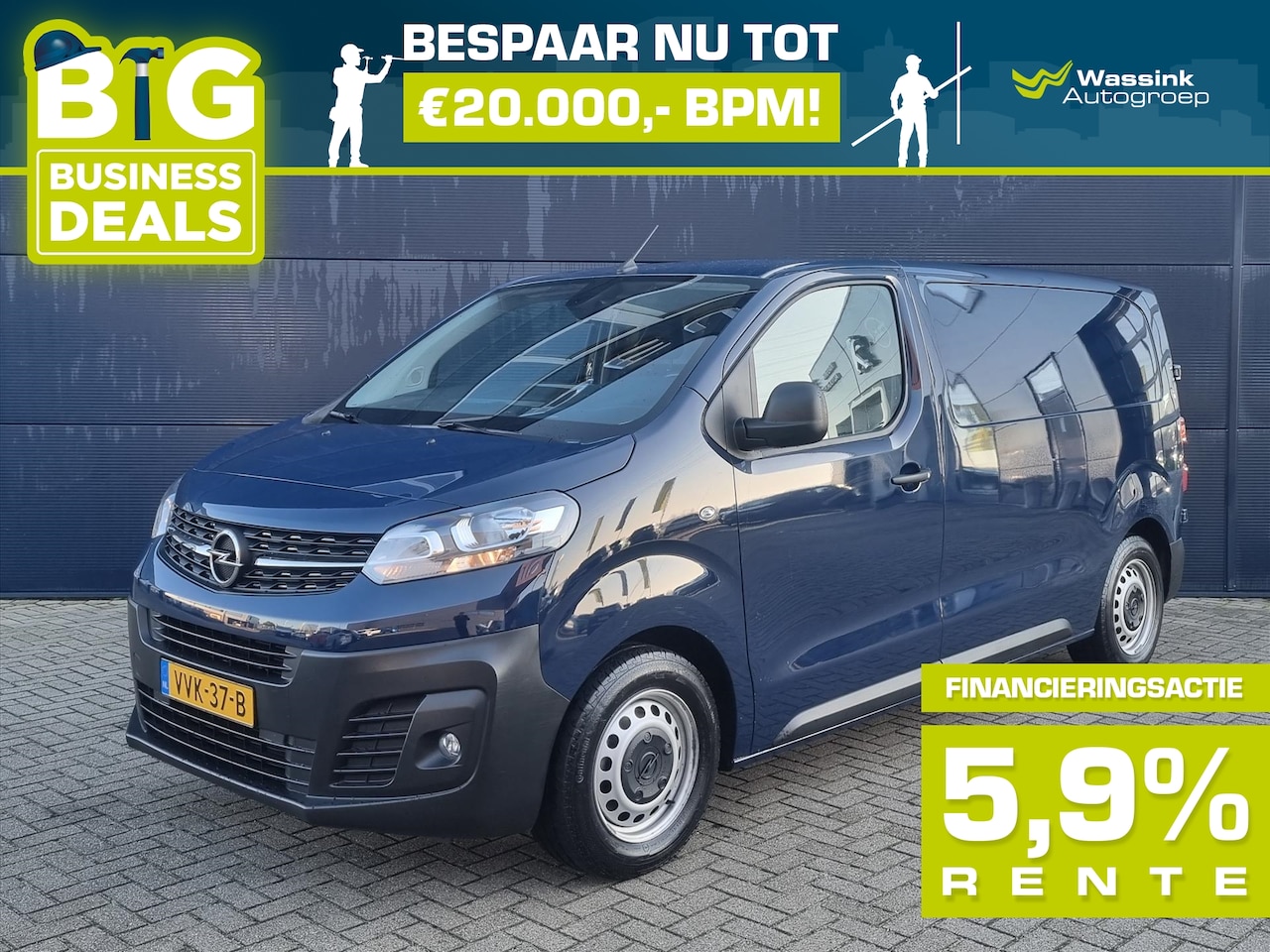 Opel Vivaro - GB 1.5 Diesel L2H1 Edition | Parkeersensoren | Cruise Control | Bluetooth | Trekhaak | Bet - AutoWereld.nl