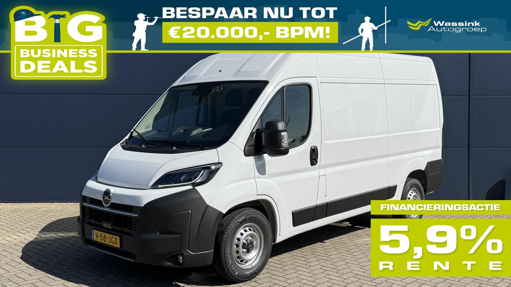 Opel Movano - GB 2.2 D 140pk L2H2 Automaat | Navigatie | Climate Control | Apple Carplay | Trekhaak | - AutoWereld.nl