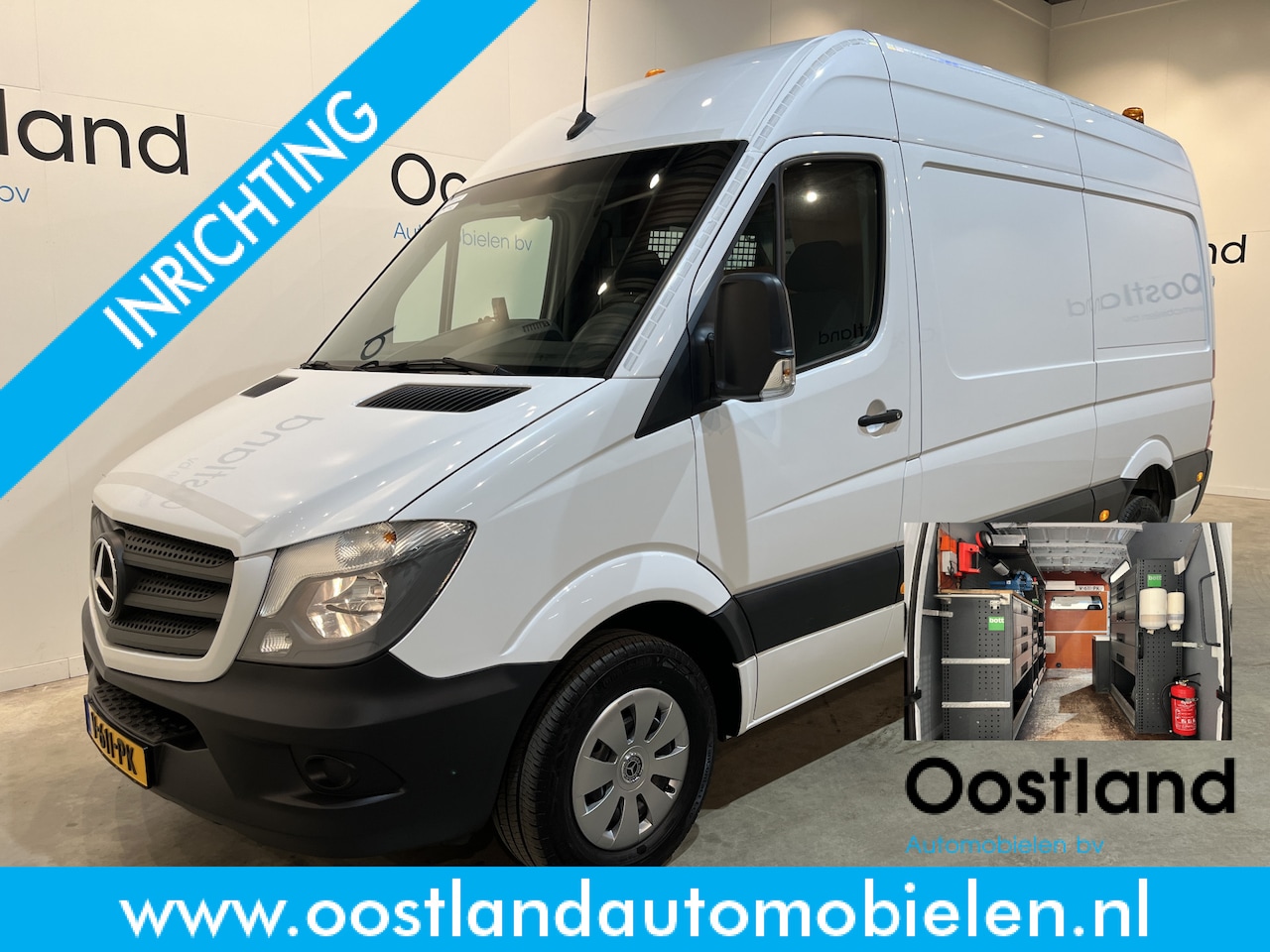 Mercedes-Benz Sprinter - 314 CDI L2H2 Automaat / Euro 6 / Servicebus  / Bott inrichting / 220V / Airco / Cruise Con - AutoWereld.nl