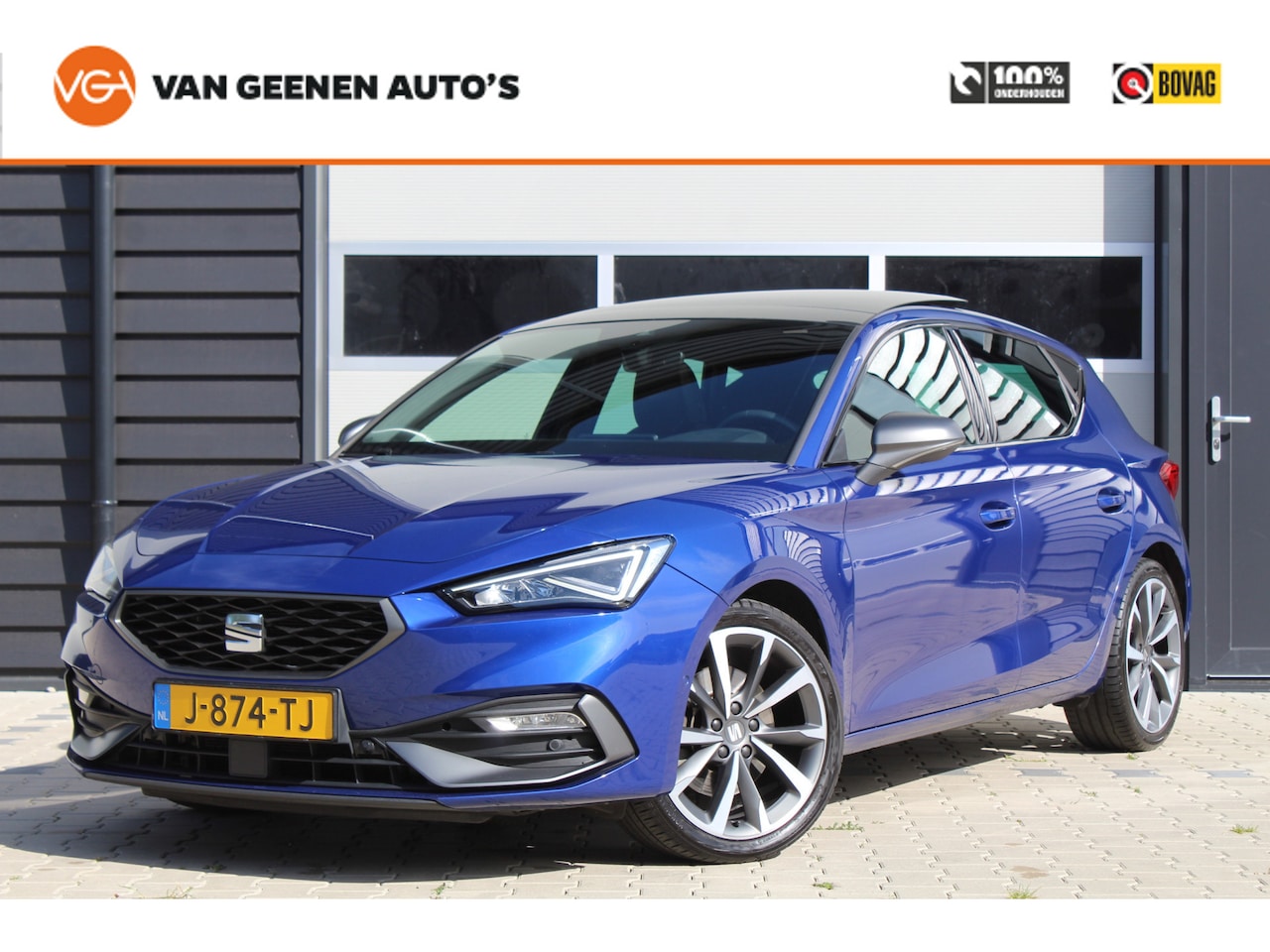 SEAT Leon - 1.5 eTSI 150Pk FR Launch Edition | Panoramadak | NL-auto - AutoWereld.nl