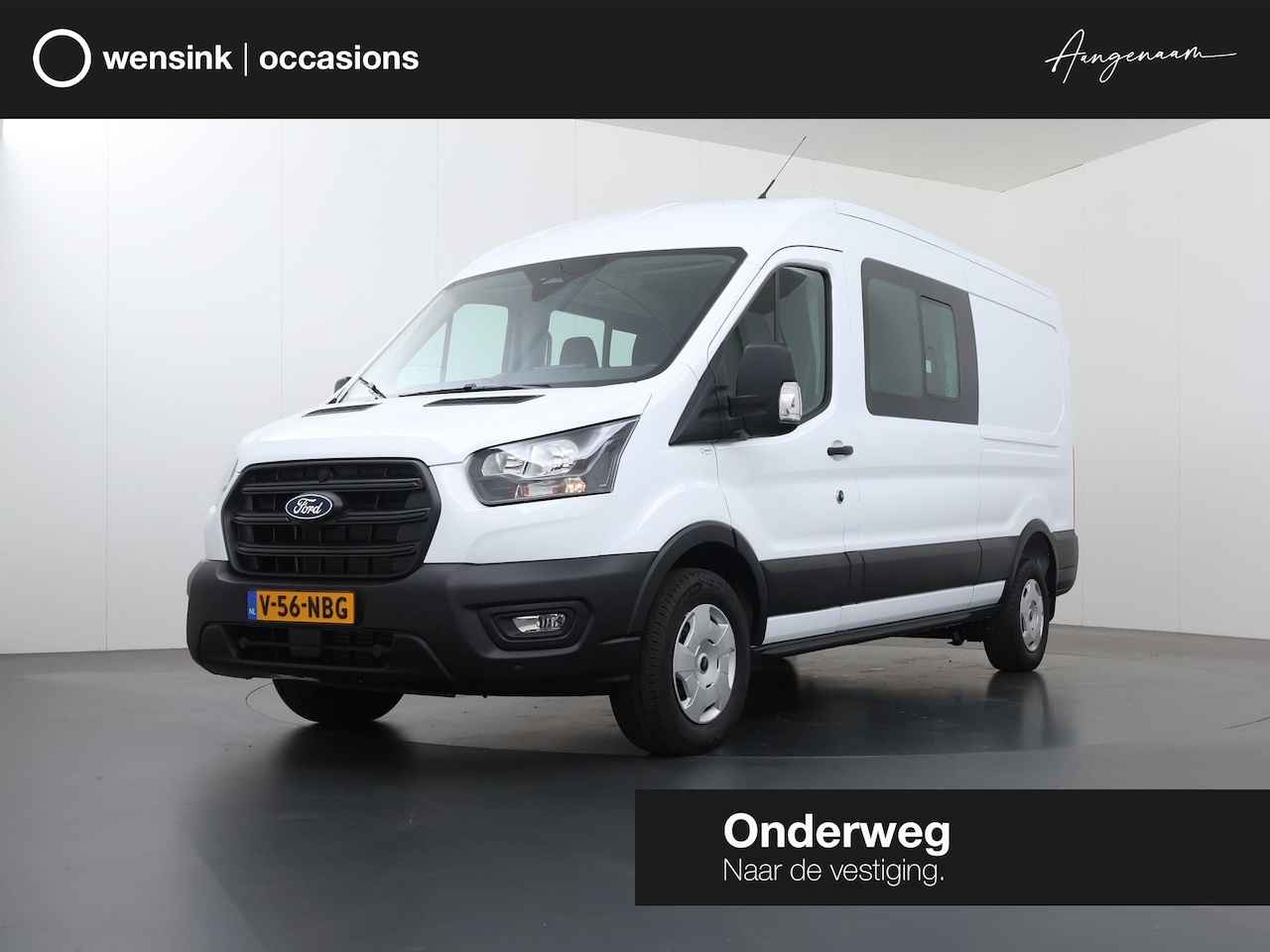 Ford Transit - 350 | 2.0 TDCI | L3 H2 | Dubbele Cabine | Trend | TREKHAAK 2500 KG AHW | CLIMATE CONTROL | - AutoWereld.nl