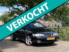 Saab 9-3 Cabrio - 2.0t S | Nieuw dak + Goed ondh. + Leder nu € 2.975,