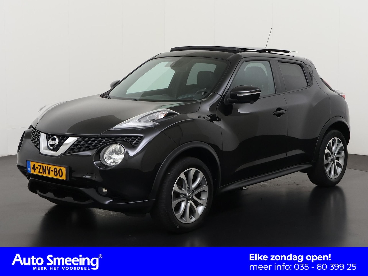Nissan Juke - 1.6 Tekna | Nieuwe versnellingsbak! | Trekhaak | Schuifdak | 360 Camera | Zondag Open! - AutoWereld.nl