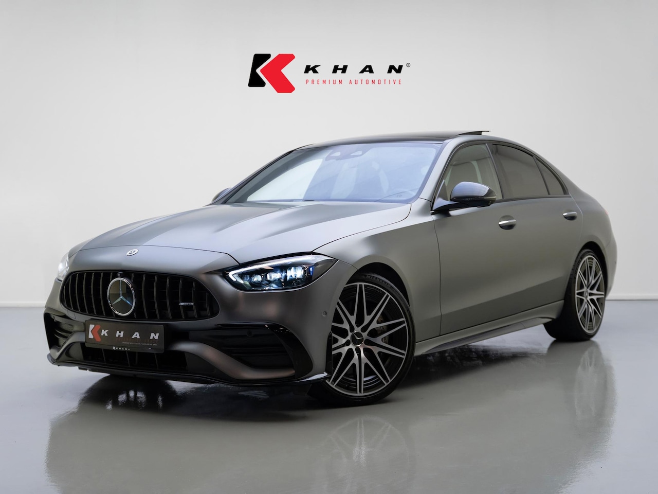 Mercedes-Benz C-klasse - AMG 43 4MATIC |Pano|Kuipstoelen|360 Camera|Burmester|Memory| - AutoWereld.nl
