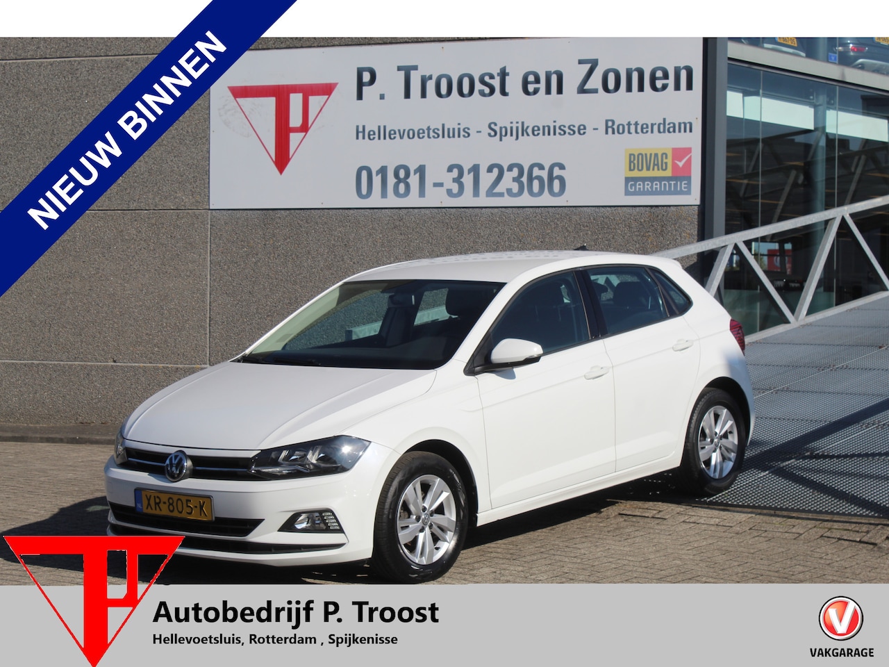 Volkswagen Polo - 1.0 TSI Comfortline Navigatie/Adaptive cruise control/Apple carplay/Airco/DAB/Multifunctio - AutoWereld.nl