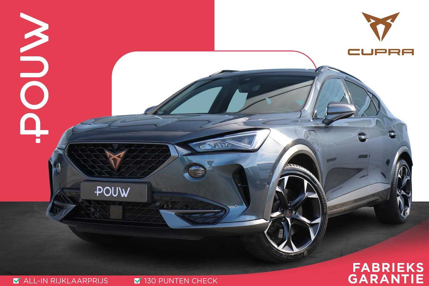 CUPRA Formentor - 1.4 e-Hybrid 245pk DSG VZ | SoH 98% | Trekhaak | Navigatie | 360 Camera | Stoelverwarming - AutoWereld.nl