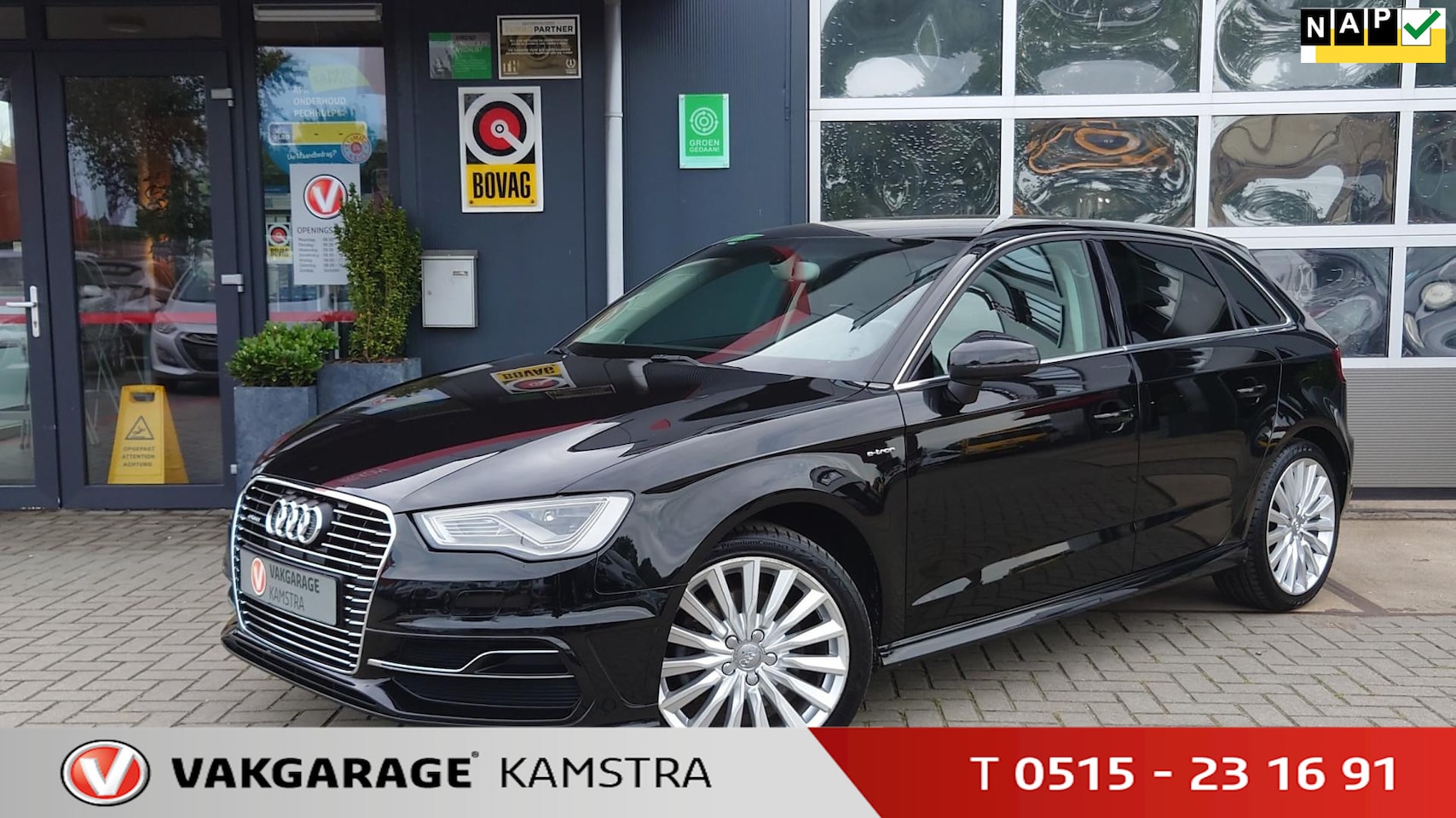 Audi A3 Sportback - 1.4 e-tron PHEV Ambition Navi/PDC/Clima/Cruise - AutoWereld.nl