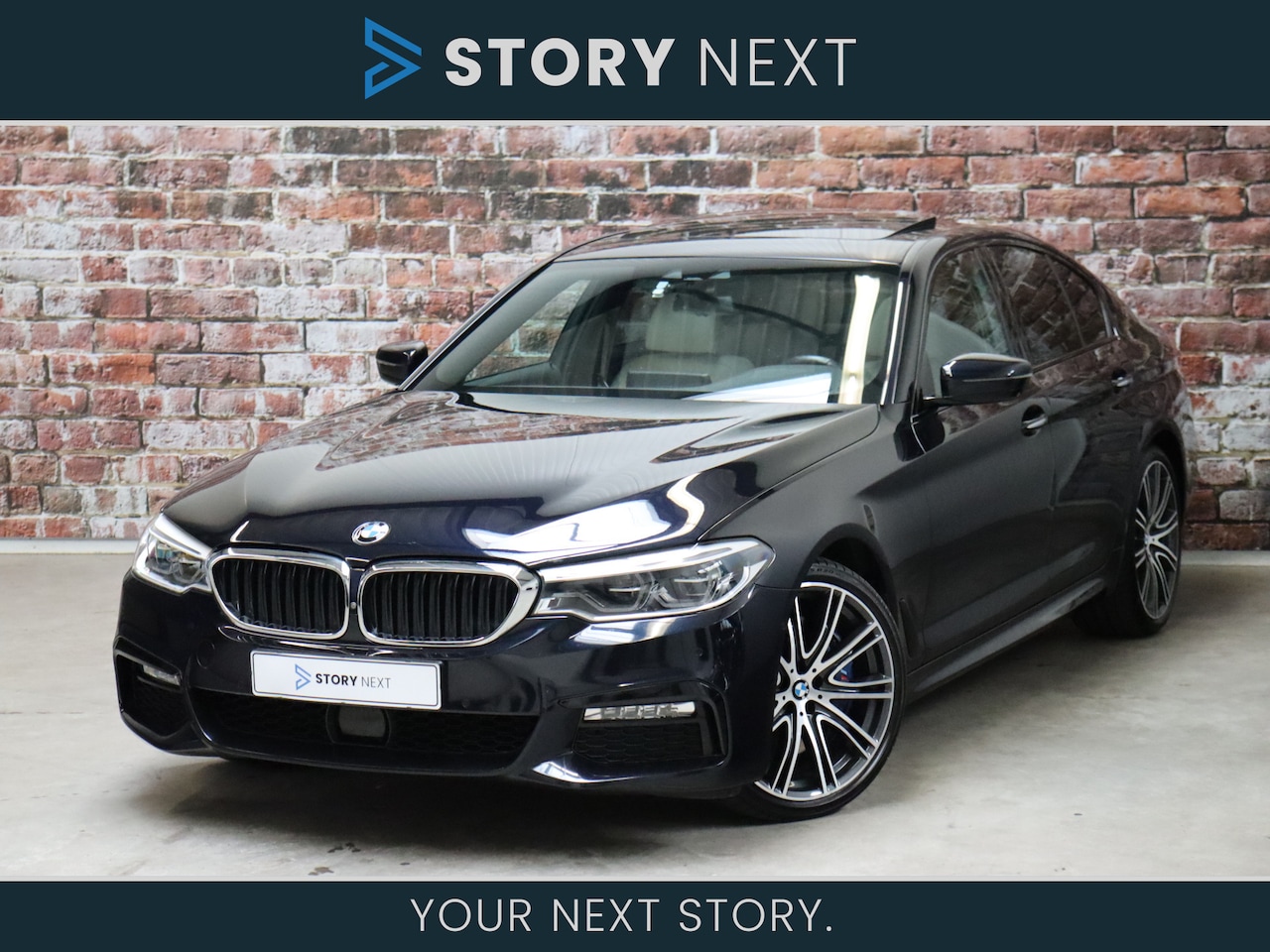BMW 5-serie - Sedan 540i High Executive M Sport Pakket Automaat / Navigatiesysteem Professional / Schuif - AutoWereld.nl