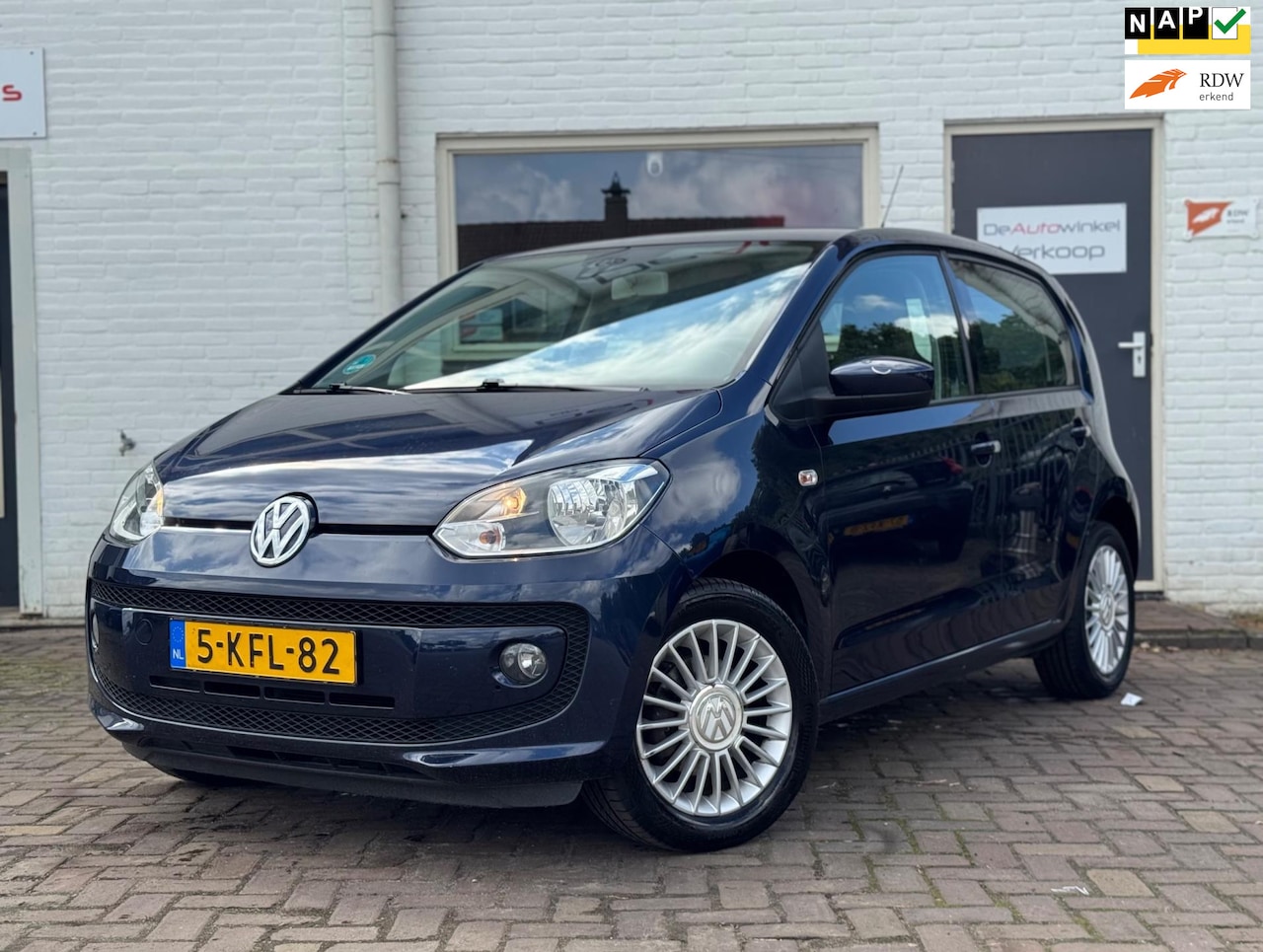 Volkswagen Up! - 1.0 high up! AUTOMAAT Airco Cruise Parkeersens - AutoWereld.nl