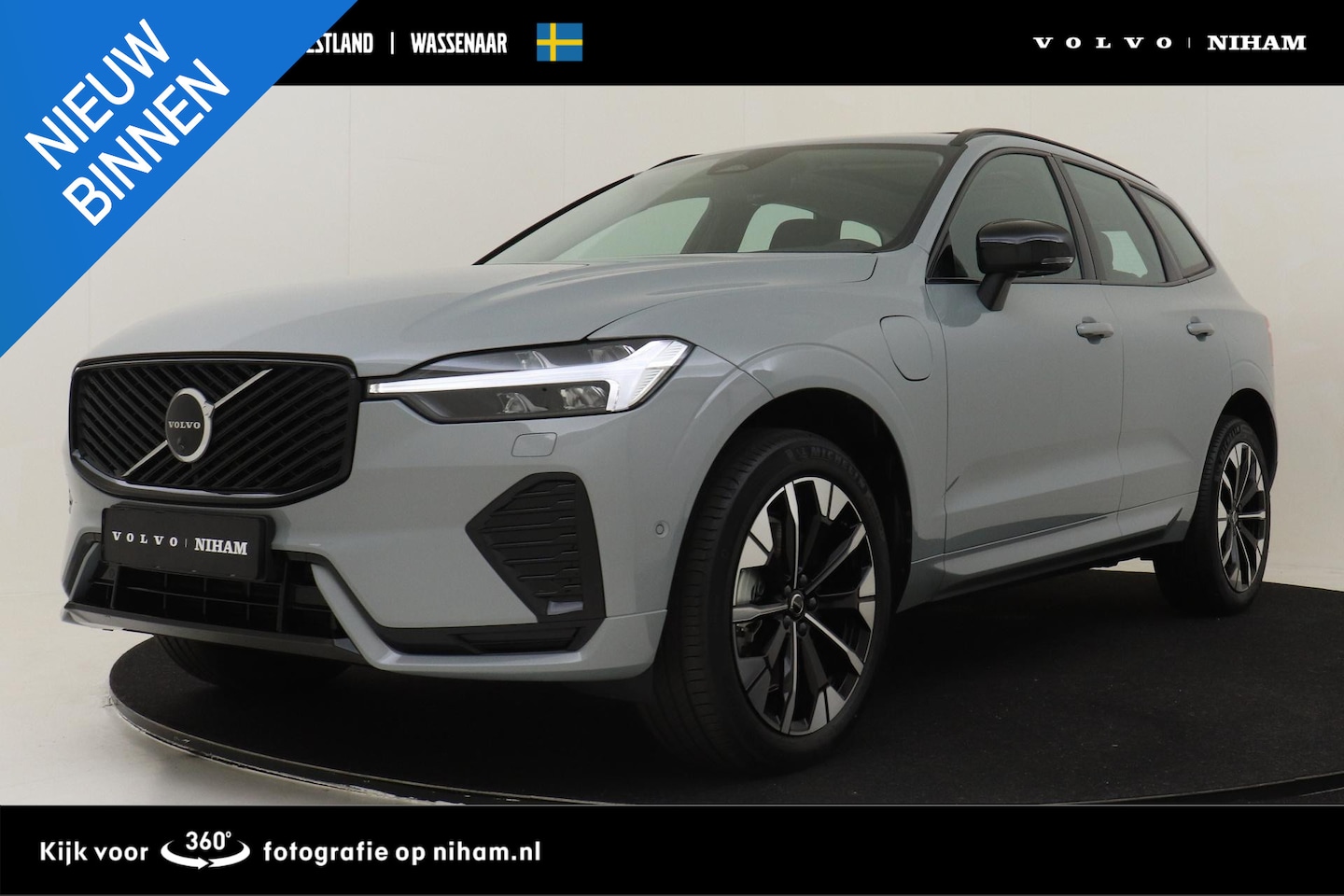 Volvo XC60 - II T6 PLUG-IN HYBRID AWD ULTRA DARK *NIEUW!* -PANO.DAK|HARMAN/KARDON|360°CAM|ADAP.LED|HEAD - AutoWereld.nl