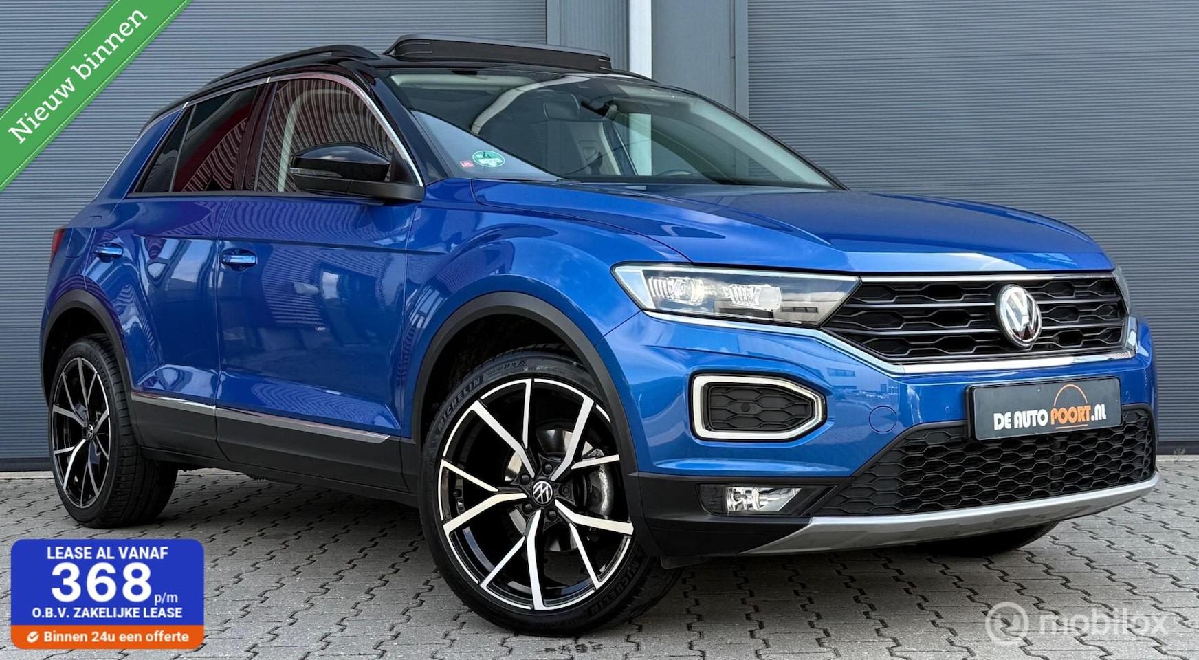 Volkswagen T-Roc - 1.5 TSI R-line optiek/Pano.dak/LED/Clima/19` - AutoWereld.nl
