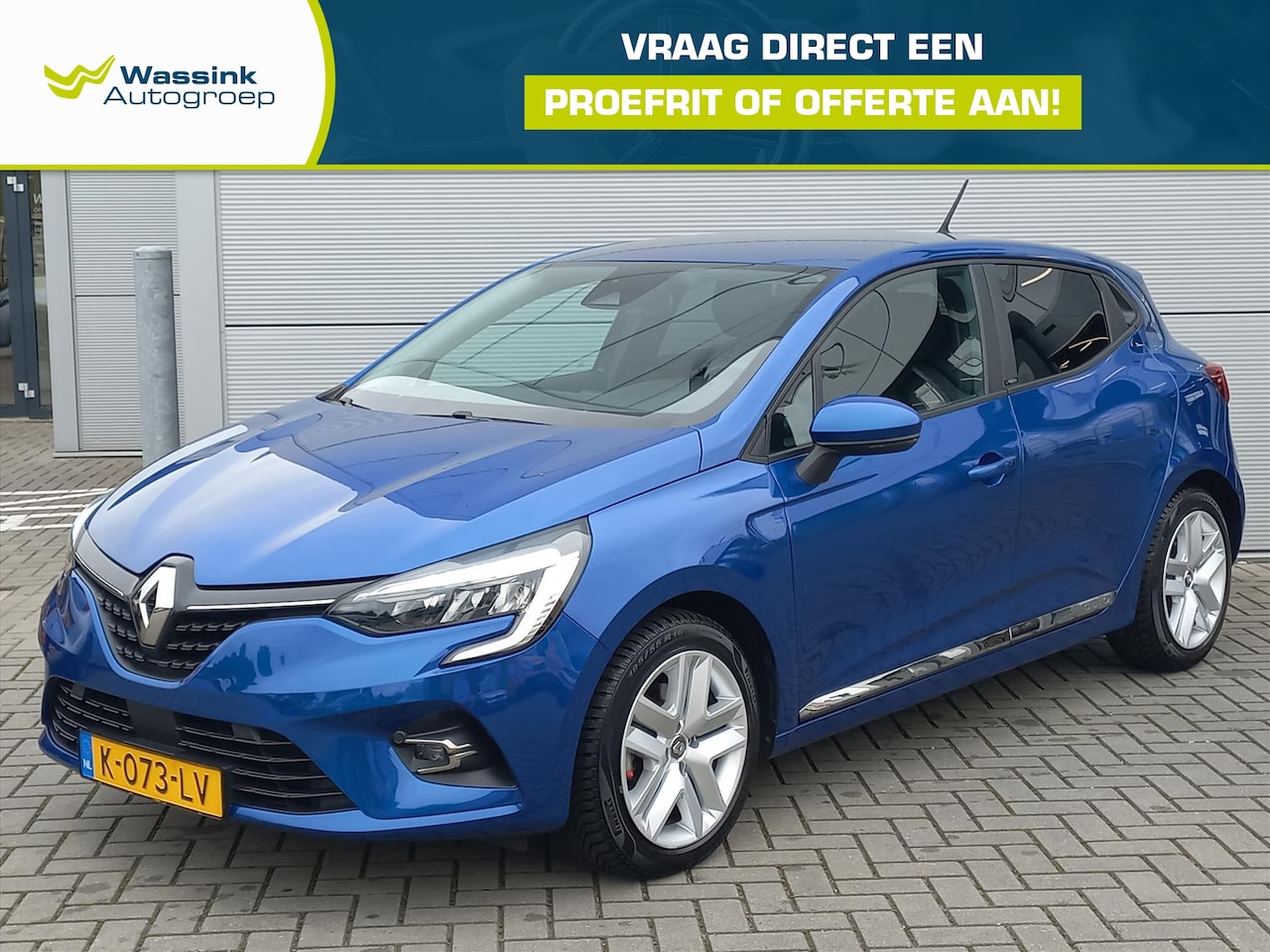 Renault Clio - 1.6 E-Tech Hybrid 140pk Automaat Zen | Airconditioning | Navigatie | Trekhaak | Cruise con - AutoWereld.nl