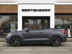 Volkswagen T-Roc Cabrio - 1.5TSI/150pk R-Line Edition Black (One/999) MATZWART|2024|Leder|Trekhaak|Navi|Virtual Cock