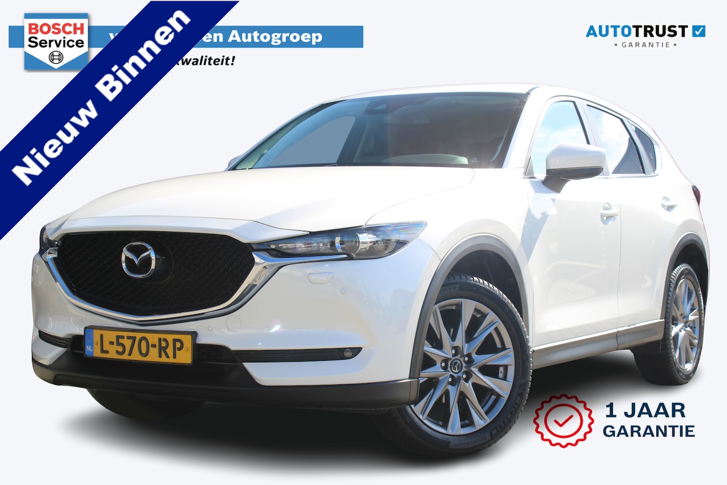 Mazda CX-5 - 2.0 SkyActiv-G 165 Comfort | Incl. 12 maanden garantie | Trekhaak | Voorstoelen verwarmd | - AutoWereld.nl