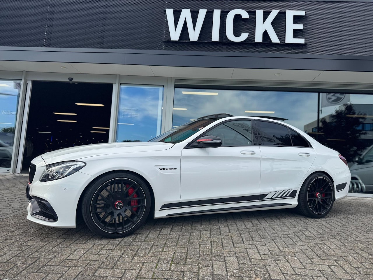 Mercedes-Benz C-klasse - AMG 63 S Edition 1 Pano Kuipstoelen HeadUp - AutoWereld.nl