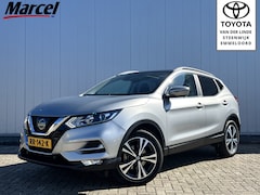 Nissan Qashqai - 1.2 N-Connecta 360 Camera PDC Pano dak Trekhaak Dealer onderhouden