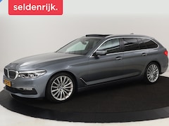 BMW 5-serie Touring - 520i High Executive | Panoramadak | Trekhaak | Leder | Stoelverwarming | Camera | Head-Up