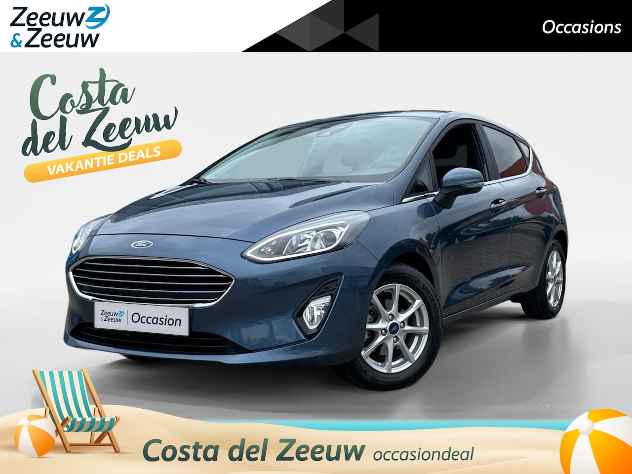 Ford Fiesta - 1.0 EcoBoost Titanium |NL Auto|Apple Carplay/Android Auto| Navigatie|100 PK| 12 maanden Bo - AutoWereld.nl