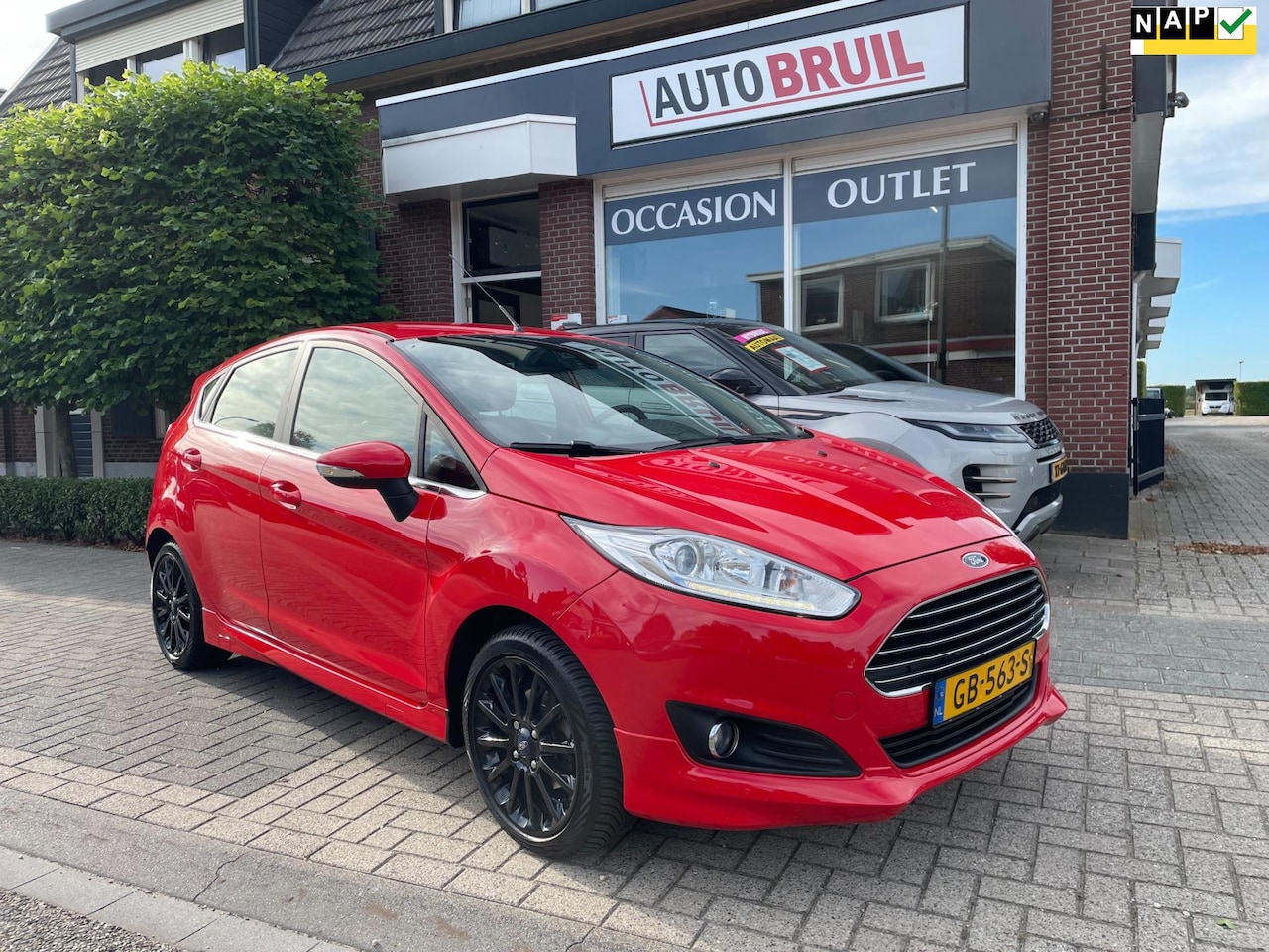 Ford Fiesta - 1.0 EcoBoost Titanium Aut.|Navi|Camera|NL-Auto|17 Inch|Trekh - AutoWereld.nl
