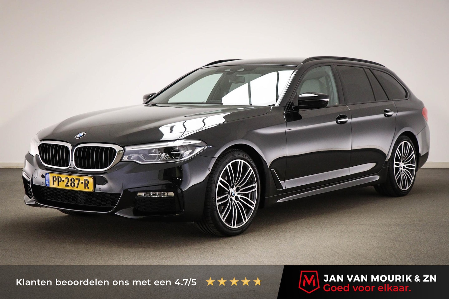 BMW 5-serie Touring - 520i M-Sport High Executive | COMFORT- PACK | LEDER | STOELVERWARMING - AutoWereld.nl