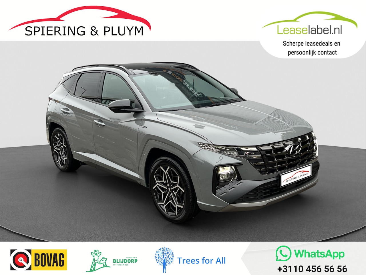 Hyundai Tucson - 1.6 T-GDI PHEV N Line 4WD | Trekhaak | Stoel Ventilatie | Memory Stoel - AutoWereld.nl