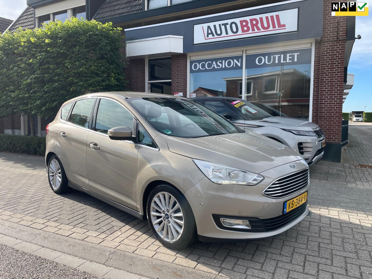 Ford C-Max - 1.5 Titanium Automaat|1e Eig NL-Auto|Navi|Camera|Clima|Extra Winterset - AutoWereld.nl