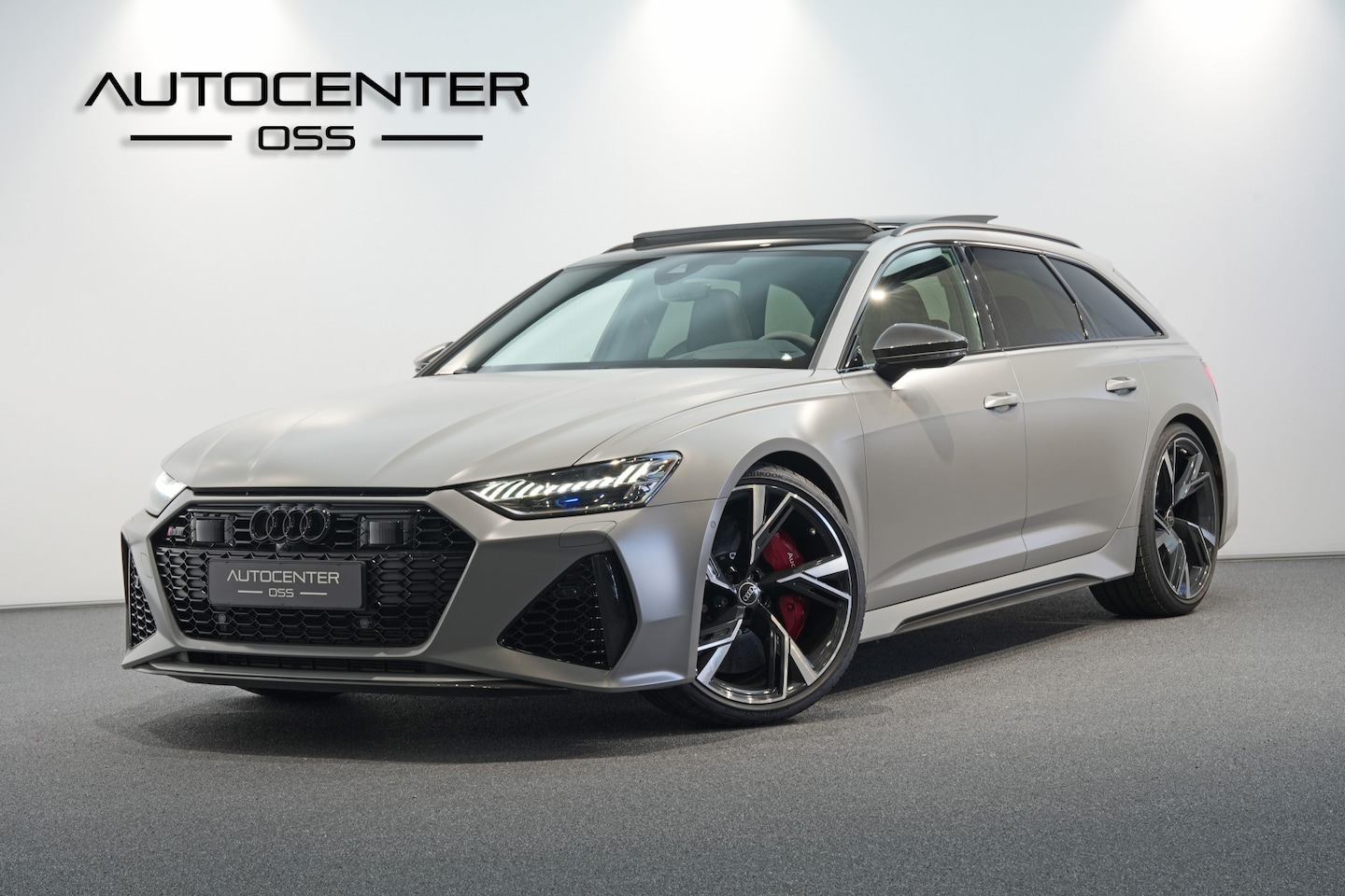 Audi A6 Avant - RS 6 TFSI Quattro ✅ NARDO MAT! ✅ DYNAMIC+ ✅ KERAMISCH ✅ ALCANTARA ✅ DRC ✅ B&O + ✅ HEAD-UP - AutoWereld.nl