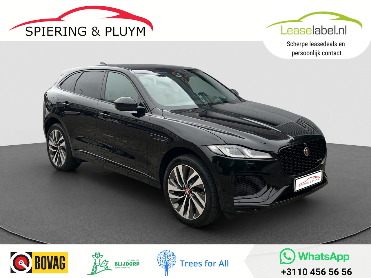 Jaguar F-Pace - 2.0 P400e PHEV R-Dynamic SE | Volleder | Trekhaak | Adaptive Cruise | Keyless | 21'' - AutoWereld.nl