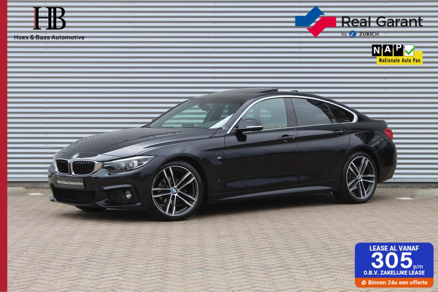 BMW 4-serie Gran Coupé - 418i High Executive/M-pakket/Schuifdak - AutoWereld.nl